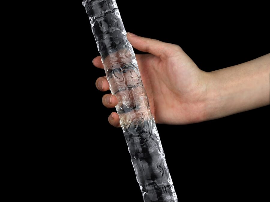 Double gode Flawless 30 x 3.5 cm