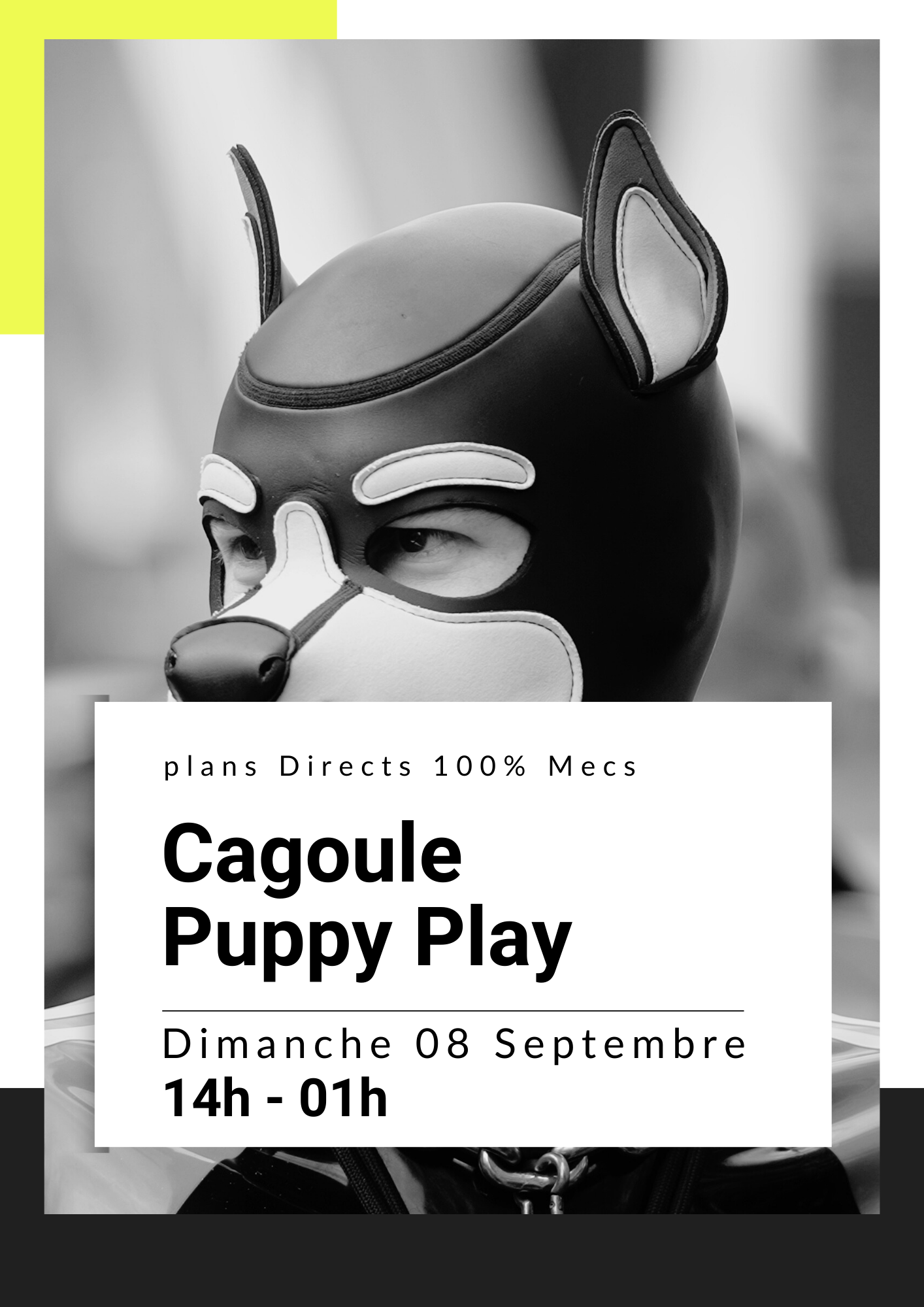 Cagoule – Puppy Play