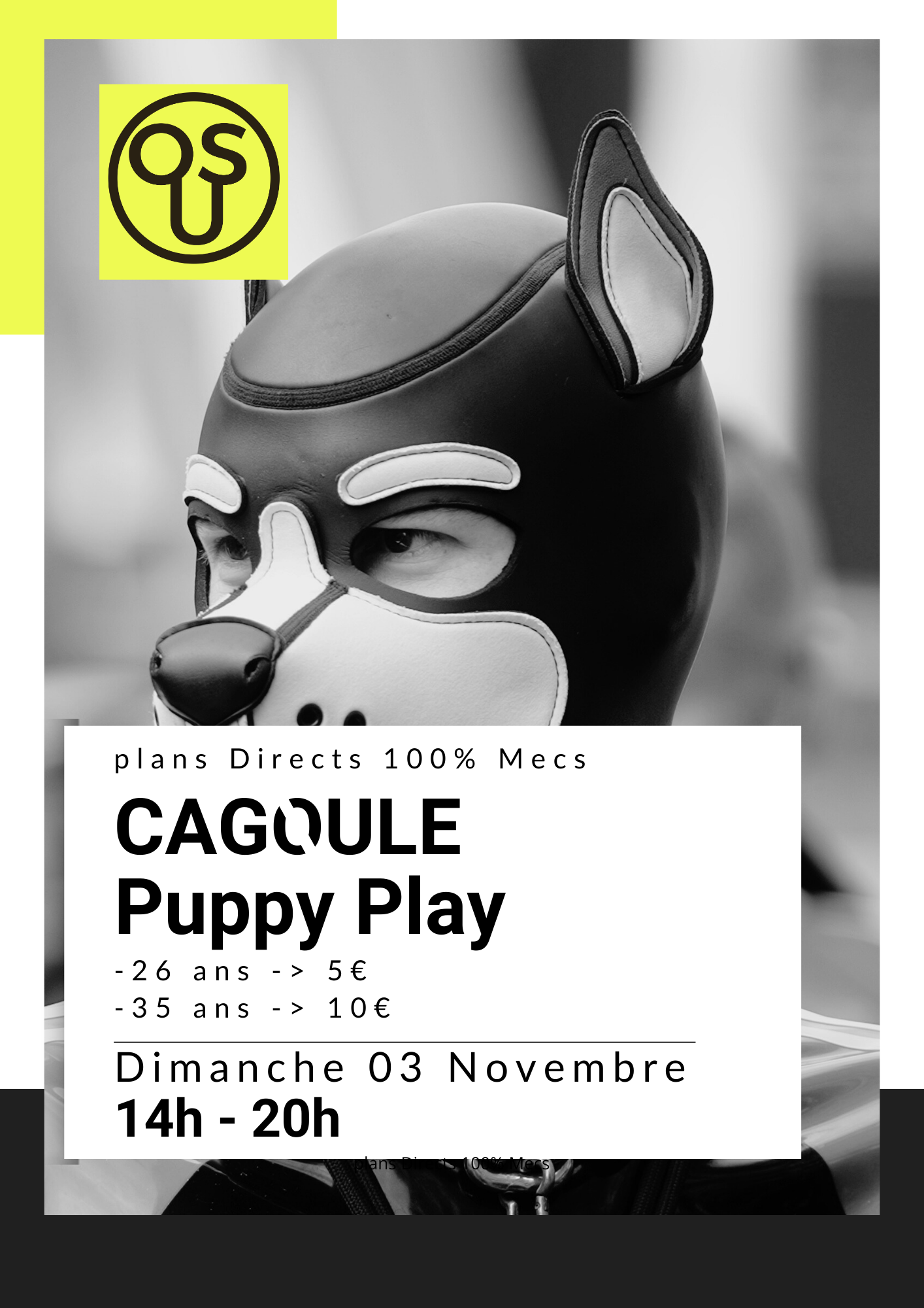 Cagoule – Puppy play